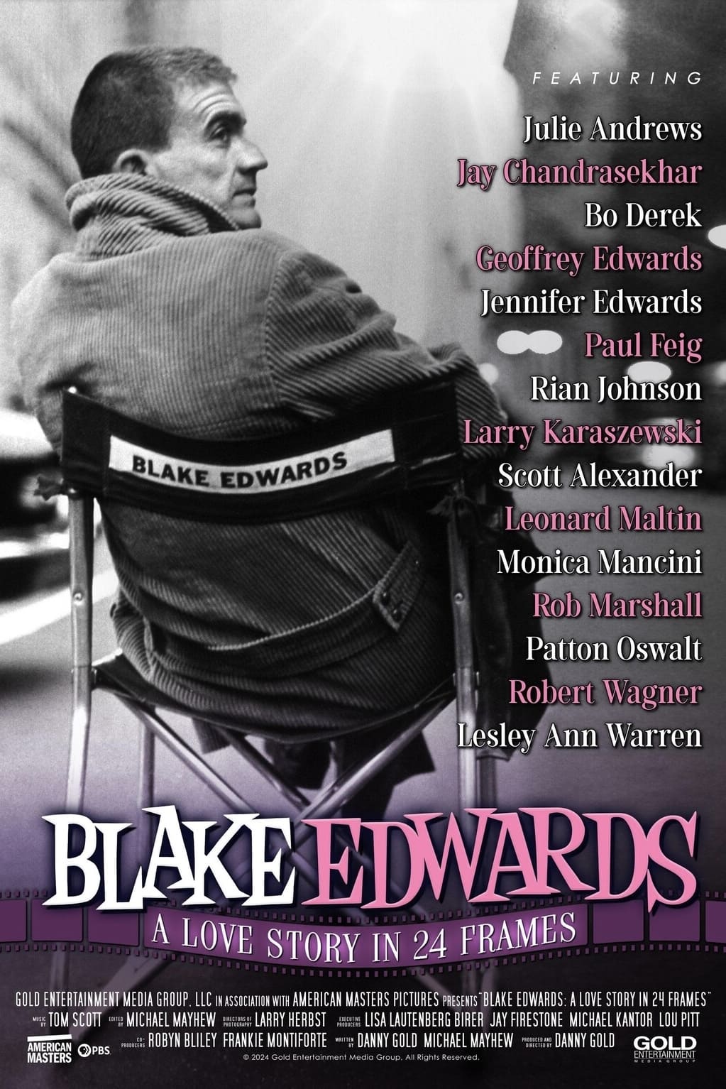 Постер Blake Edwards: A Love Story in 24 Frames